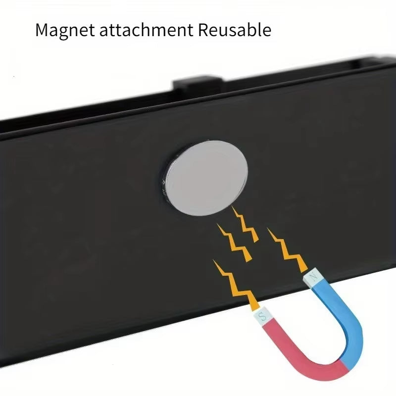2-Piece Magnetic Storage Shelf for Kitchen and Home Appliances, Versatile Hanging Storage Solution