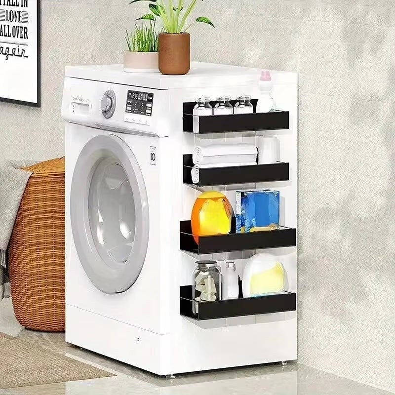 2-Piece Magnetic Storage Shelf for Kitchen and Home Appliances, Versatile Hanging Storage Solution